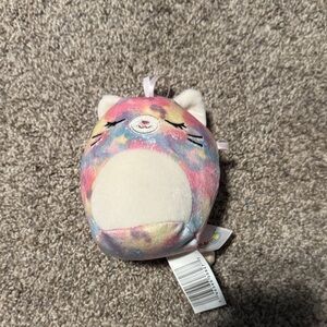 Squishmallows Multicolor Cat Stuffed Animal